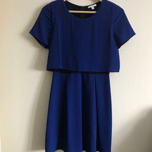 Indigo Dress•Lace Back Detail• Size XS 🌺